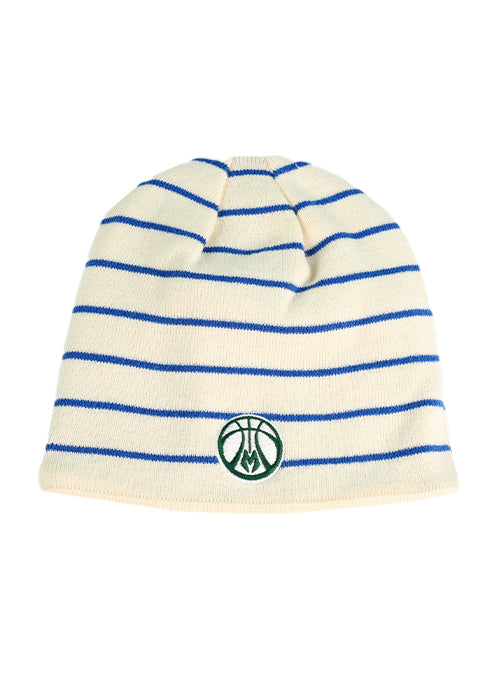 New Era City Edition 2024-25 Stripes Milwaukee Bucks Knit Hat-back