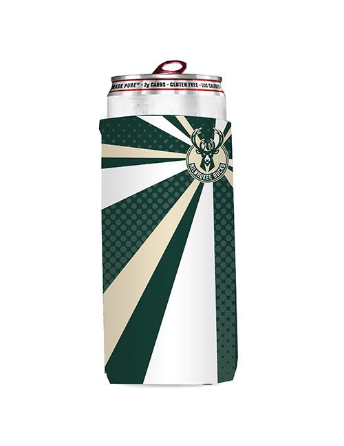 Logo Brands 12oz Sun Rays Milwaukee Bucks Can Koozie