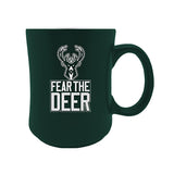 Great American Products 19oz Fear The Deer Milwaukee Bucks Mug