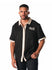 The Wild Collective Fear The Deer Button Up Milwaukee Bucks Bowling Shirt-front, male model