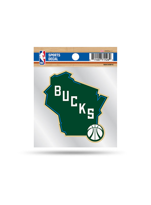 Rico Milwaukee Bucks State Logo Decal