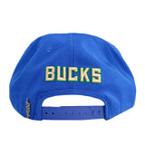 Pro Standard 2024-25 City Edition Milwaukee Bucks Icon Snapback Hat-Back