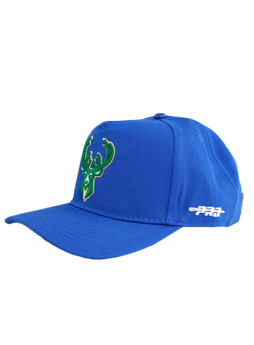 Pro Standard 2024-25 City Edition Milwaukee Bucks Icon Snapback Hat-left