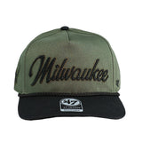 '47 Brand Overhand Hitch Milwaukee Bucks Adjustable Hat-front