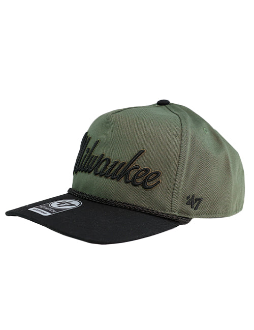 '47 Brand Overhand Hitch Milwaukee Bucks Adjustable Hat-left