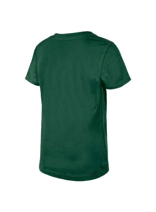 Youth New Era Glitter Heart Milwaukee Bucks T-Shirt-back