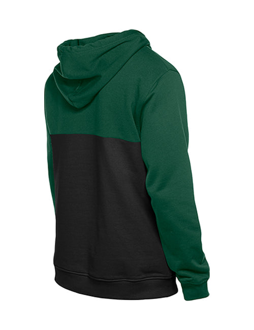 New Era Game Day Block Milwaukee Bucks Hooded Sweatshirt-back