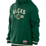 New Era Throwback Milwaukee Bucks Hooded Sweatshirt