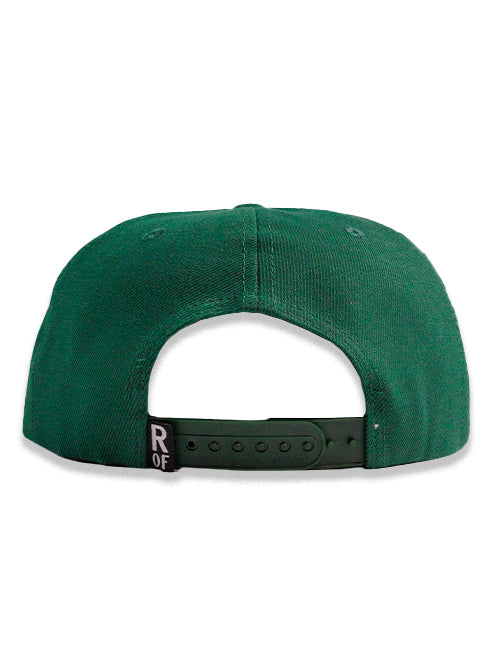 Bucks In Six x Roots Of Fight '68 Script Milwaukee Bucks Snapback Hat-back