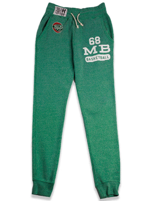 Bucks In Six x Roots Of Fight '68 Milwaukee Bucks Sweatpants-front