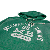 Bucks In Six x Roots Of Fight  '68 Milwaukee Bucks Hooded Sweatshirt-close up
