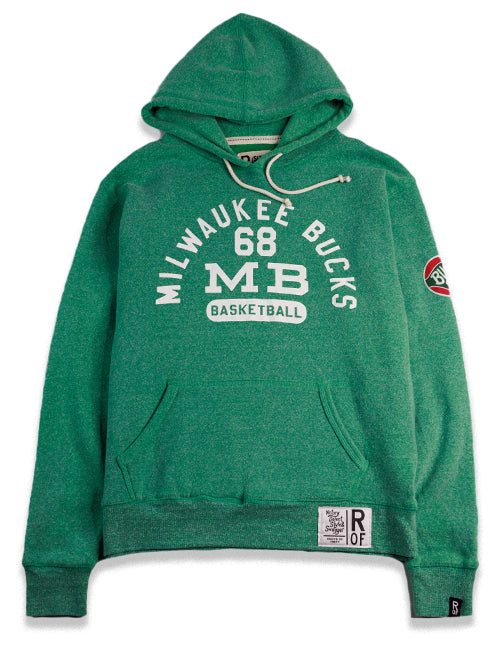 Bucks In Six x Roots Of Fight  '68 Milwaukee Bucks Hooded Sweatshirt