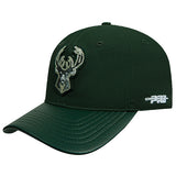 Women's Pro Standard Game Day Milwaukee Bucks Classic Dad Hat-angled left