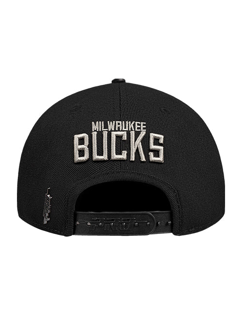 Pro Standard Reverse Terry Milwaukee Bucks Adjustable Hat-back