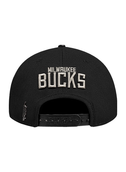 Pro Standard Reverse Terry Milwaukee Bucks Adjustable Hat-back