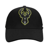 Pro Standard High Visibility Milwaukee Bucks Pinch Front Adjustable Hat-front