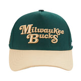 Pro Standard Souvenir Milwaukee Bucks Pinch Front Adjustable Hat-front