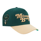 Pro Standard Souvenir Milwaukee Bucks Pinch Front Adjustable Hat-right
