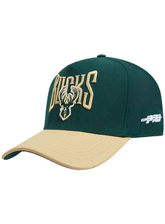 Pro Standard Concert Tour Milwaukee Bucks Pinch Front Adjustable Hat-angled left