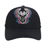 Pro Standard Echo Milwaukee Bucks Pinch Front Snapback Hat