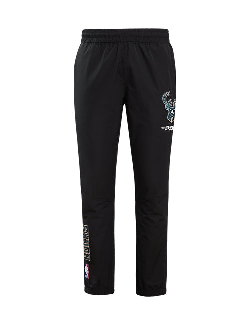 Pro Standard Woven Wind Milwaukee Bucks Jogger-front