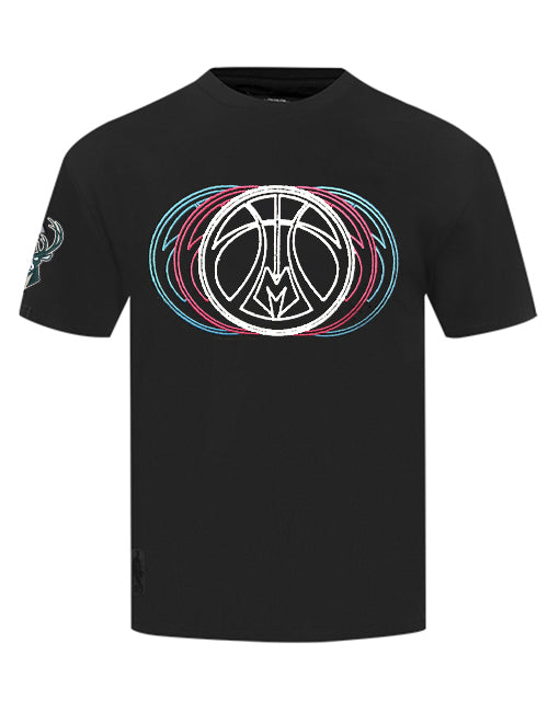 Pro Standard Echo Milwaukee Bucks T-Shirt-front