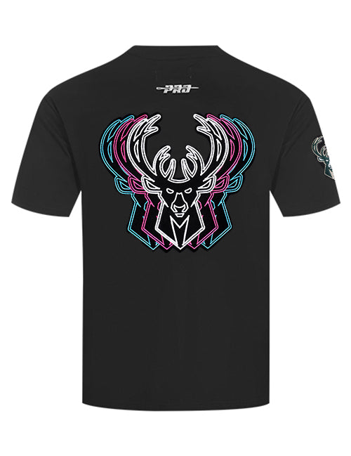 Pro Standard Echo Milwaukee Bucks T-Shirt - back