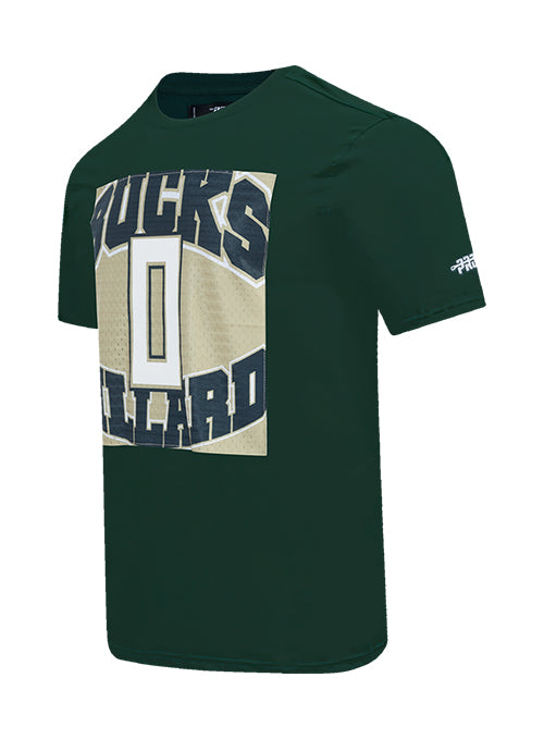 Pro Standard Made To Play Damian Lillard Milwaukee Bucks T-Shirt-angled front