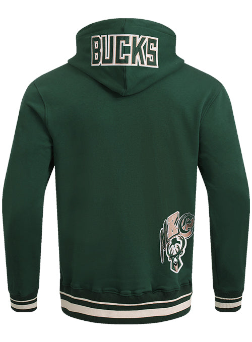 Pro Standard Ransom Milwaukee Bucks Hooded Sweatshirt-back