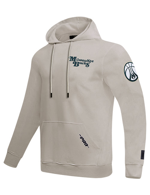 Pro Standard Souvenir Milwaukee Bucks Hooded Sweatshirt-angled front