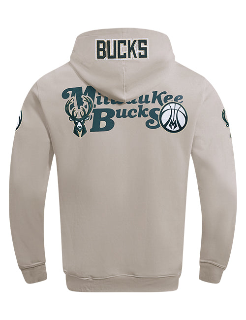 Pro Standard Souvenir Milwaukee Bucks Hooded Sweatshirt--back