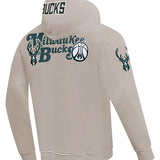 Pro Standard Souvenir Milwaukee Bucks Hooded Sweatshirt-angled back