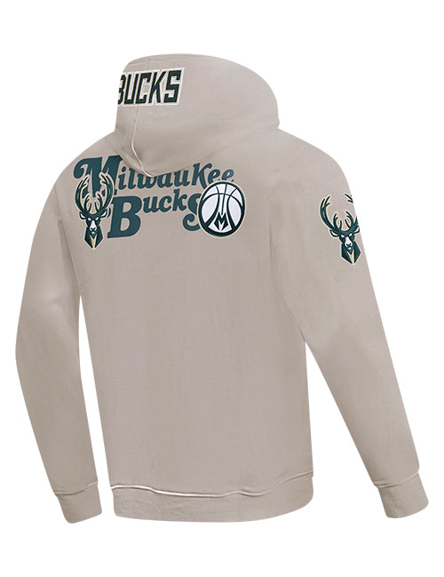 Pro Standard Souvenir Milwaukee Bucks Hooded Sweatshirt-angled back