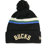 New Era 2022 Statement Edition Milwaukee Bucks Knit Hat-front