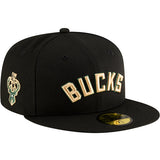 New Era 2022 Statement Edition 59Fifty Milwaukee Bucks Fitted Hat-right