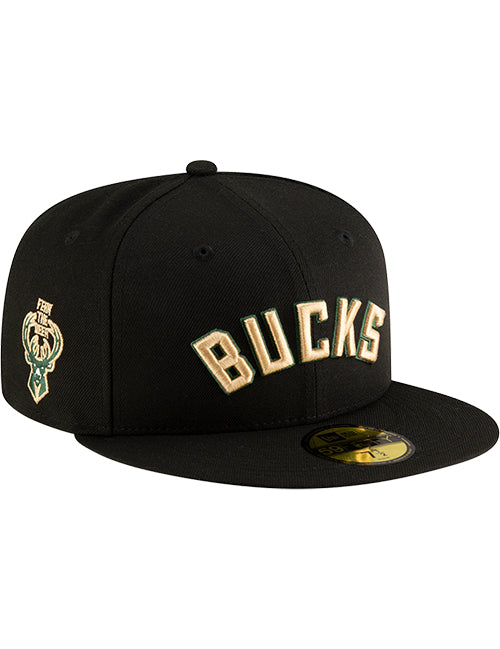 New Era 2022 Statement Edition 59Fifty Milwaukee Bucks Fitted Hat-right