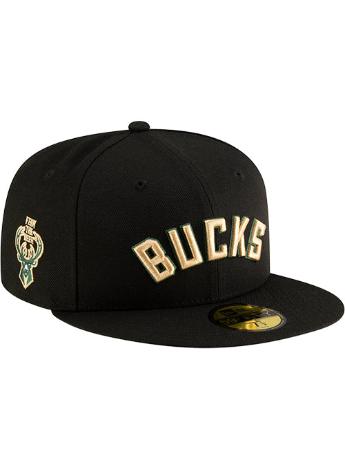 New Era 2022 Statement Edition 59Fifty Milwaukee Bucks Fitted Hat-right