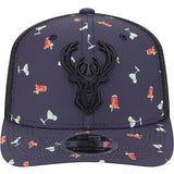 New Era 9Seventy Party Milwaukee Bucks Adjustable Hat-front