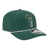 Youth New Era 9Seventy Multi Rope Milwaukee Bucks Snapback Hat-right