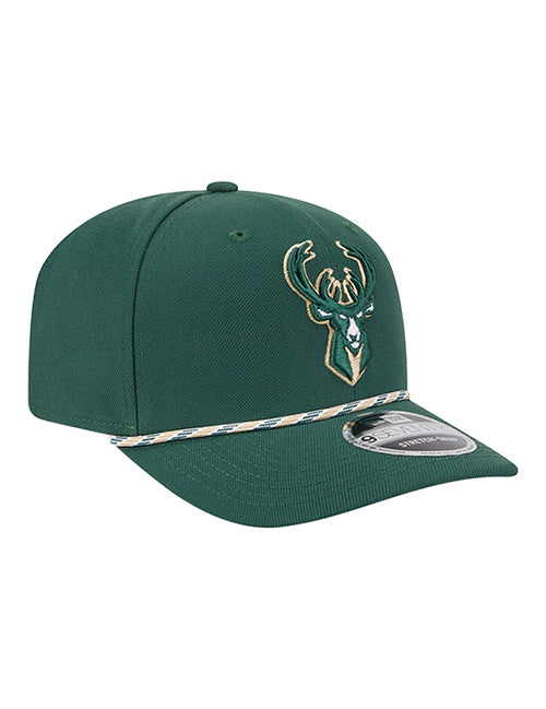 Youth New Era 9Seventy Multi Rope Milwaukee Bucks Snapback Hat-right