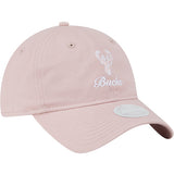 Women's New Era 9Twenty Preppy Milwaukee Bucks Adjustable Hat-right