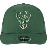 New Era 9Fifty Icon OTC Milwaukee Bucks Snapback Hat-front