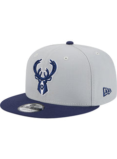 New Era 9Fifty Two Tone Color Pack Milwaukee Bucks Snapback Hat-angled left