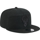 New Era 9Fifty Split Panel Milwaukee Bucks Snapback Hat-right