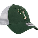New Era 9Forty Icon Milwaukee Bucks Trucker Snapback Hat-right