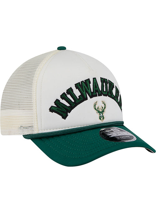 New Era 9Forty Chrome Milwaukee Bucks Snapback Hat-right 