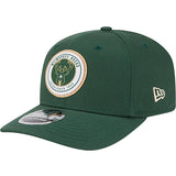 New Era 9Seventy Circle Patch Milwaukee Bucks Adjustable Hat-left
