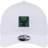 New Era 9Forty Patch Milwaukee Bucks Adjustable Hat-front