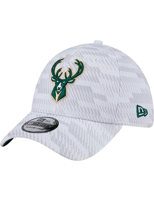 New Era 39Thirty Graded Milwaukee Bucks Flex Fit Hat-left