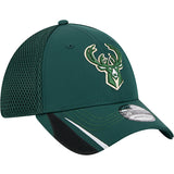 New Era 39Thirty Linear Milwaukee Bucks Flex Hat-right